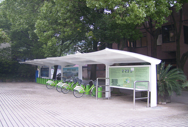 膜結(jié)構(gòu)自行車棚興起,到底有哪些優(yōu)勢和特點(diǎn)呢？